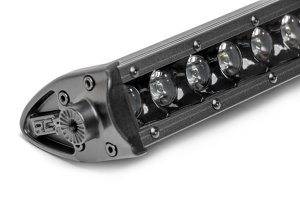 LED Light Bar - Rough Country - 30 Inch Black Series | Single Row - Black
